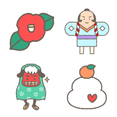 使える！年末年始の絵文字／再販