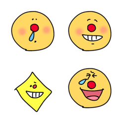 Easy-to-use face emojis