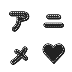 動く！手作りステッチ デコ文字 010