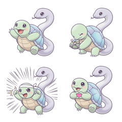 อิโมจิเต่าดำ 1