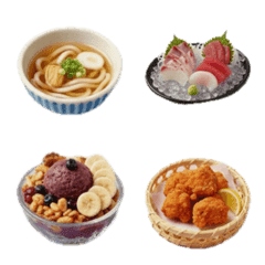 cute miniature food sweets cake fruits