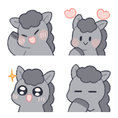 かわいいお馬さん（黒）