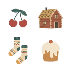 Muted Nordic Emojis