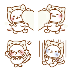 推し色猫さん推しニャン（雪）
