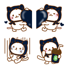 推し色猫さん推しニャン（黒）