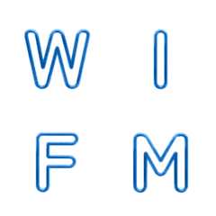 Rangka Kabel Letter Emoji Simpel 009