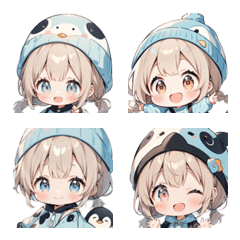 Penguin Lover Girl Emoji