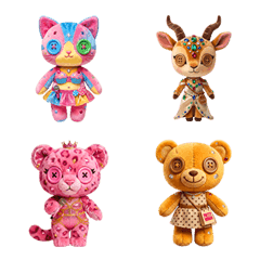 Sparkly Animal Dolls Vol. 1