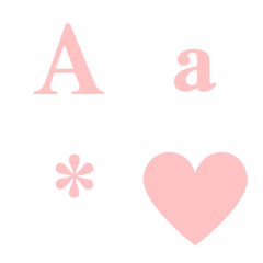 Colorful letters and numbers emoji 13