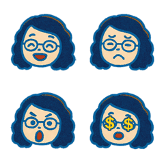 Mom's daily emotions(blue)