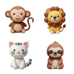 cute animals clay #3