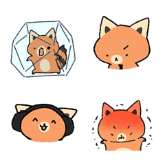 Chillfriends Daydreaming Red Panda Emoji