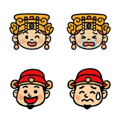 Daily Mazu + God of Wealth(black)