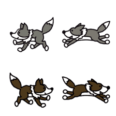 Border collies  Emoji