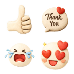 溫柔黏土情緒貼圖| 每天都能使用