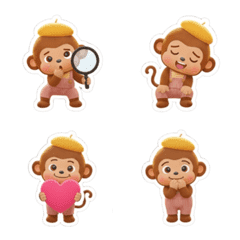 Petite Monkey's Daily Life