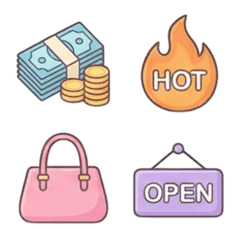 อิโมจิ : ชอปปิ้ง ออนไลน์ ขายของ