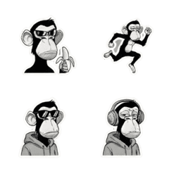 Expressive Monochromatic Ape Set