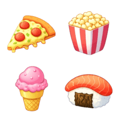 อิโมจิ อาหารและขนมหวาน น่ากิน