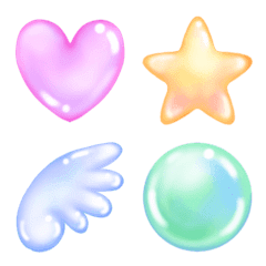 Fluffy Emoji Fairytale Color