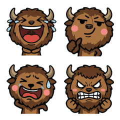 ไบซันอเมริกันดุ๊กดิ๊กเล่นใหญ่ 2