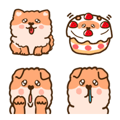 Heart-shaped eared  dog