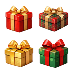 크리스마스 선물 3D