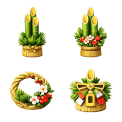 마쓰카자리와 가도마쓰 3D