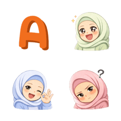 ฉบับรวม 1 - 144 แบบ - ฮิญาบ มุสลิมน่ารัก