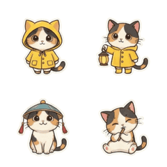 Purr-fectly Expressive Calico Cat