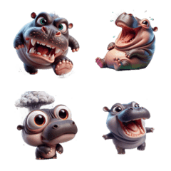 ฮิปโปอ้วนสายฮา