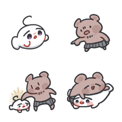 MEAT FISH and MIUMIU BEAR