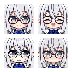 VTuberヤコちゃんSD表情集～絵文字版～ - LINE絵文字 | LINE STORE