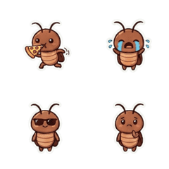 น้องแมลงน่ารัก: ส่งอีโมตามอารมณ์