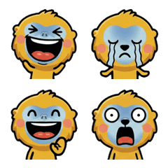 Anim. Overreaction Golden Monkey 2