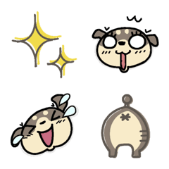 マロなわんこの可愛い絵文字