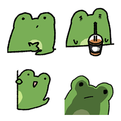 Chillfriends: Cool Frog Emoji