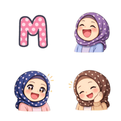 ฉบับรวม 2 - 144 แบบ - ฮิญาบ มุสลิมน่ารัก