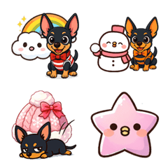 mini-pin emoji cold winter