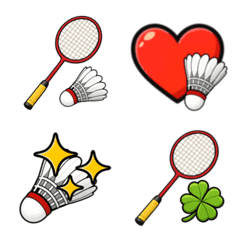 バドミントン！！絵文字！！