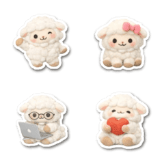 もふもふヒツジがいっぱい♥