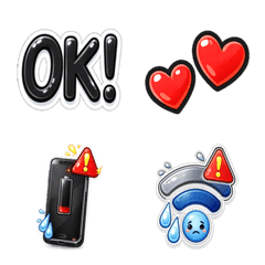 每天都能用的手繪反應貼圖