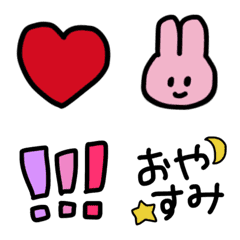 clearly Emoji  bright colors basic