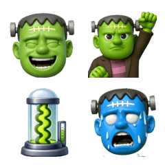 frankenstein curse emoji