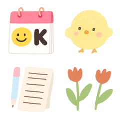 Daily calender emoji