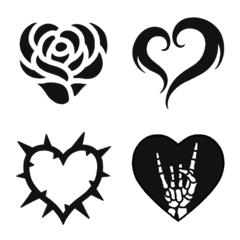 He@rtful Emoji Dark ver.