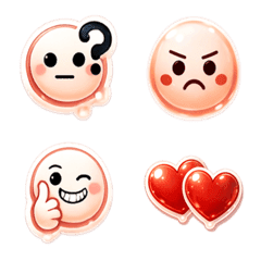 軟萌表情情緒表情符號