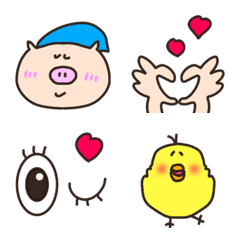 reaction everyday cute emoji