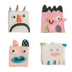 cute monsters clay #17