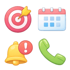 อิโมจิ : ไอคอนน่ารัก ทำงาน ประชุม